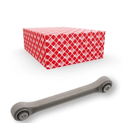 Imagen de FEBI BILSTEIN 102600 Barra oscilante, suspensión de ruedas con apoyo Eje trasero, ambos lados Brazo oscilante transversal Aluminio PORSCHE: 911 Cabrio