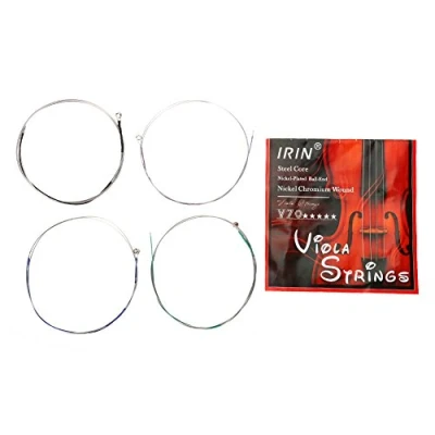 Imagen de Viola String Professional Nickle Strings Set Pack de 4 para accesorios instrumentos tamaño completo