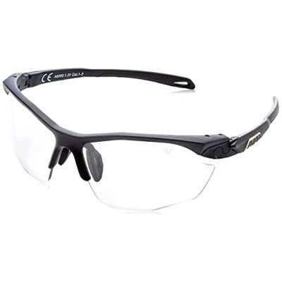 Imagen de ALPINA Twist Five HR VL+ Gafas Deportivas, Unisex Adultos, Black Matt, Talla única