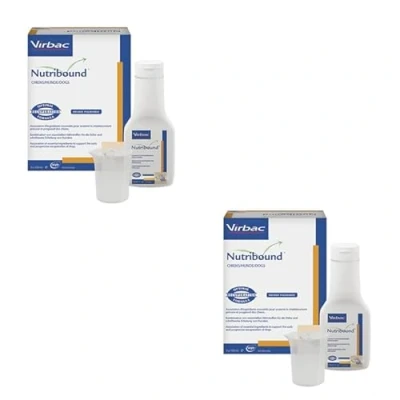 Imagen de Virbac Nutribound para perros Paquete doble 2 x 3 150 ml Complemento alimenticio Combinación de nutrientes esenciales la recuperación temprana y gradual