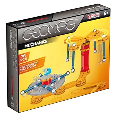 Imagen de Geomag Mechanic Construcciones magnéticas y Juegos educativos, Multicolor, 78 Pizas, 725