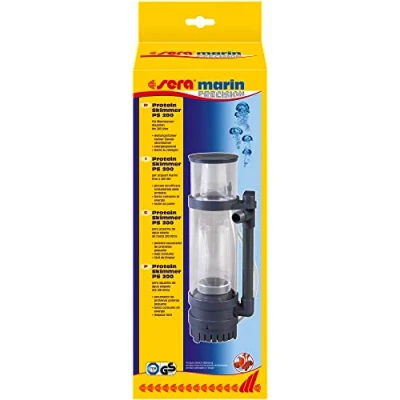 Imagen de sera Marin Proteína Skimmer PS 200 Espumador pequeño y Ahorra Espacio para acuarios de Agua Salada, 1 Unidad (1 Unidad)