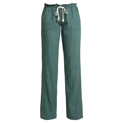 Imagen de Roxy Oceanside Pants Pantalones, Mujer, Talla: Medium, Duck green