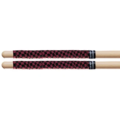 Imagen de Pro Mark SRCR Stick Rapp Drumstick Wrap Black/Red Check