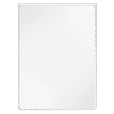 Imagen de VELOFLEX 3107510 Funda protectora y para tarjeta de identificación 120 x 159 mm, película PP, con protección contra rasgaduras, a prueba documentos, 100 piezas