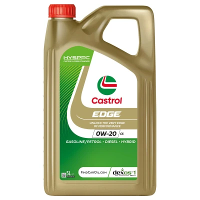 Imagen de Castrol EDGE C5 0W 20 5L Aceite de motor 15F6EB MERCEDES BENZ: Clase C Berlina, T modell, A, FIAT: Freemont