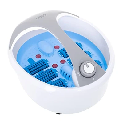 Imagen de Adler AD 2177 masajeador para pies, 450 W, baño de pies con función calefacción, bañera vibración, rodillos masaje