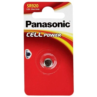 Imagen de Panasonic Blister 1 Pila Óxido de Plata para Reloj SR920