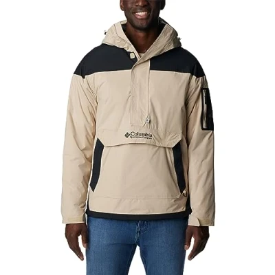Imagen de Columbia Challenger Insulated Pullover, Anorak Invierno para Hombre, Ancient Fossil/Black, Talla XXS