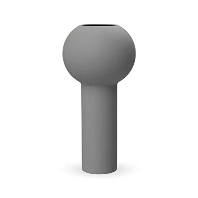 Imagen de Cooee Design Pillar Jarrón (cerámica, 17 cm), Color Gris