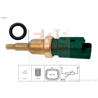 Imagen de EPS 1.830.399 Sensor de Temperatura del Refrigerante PEUGEOT: 207 Hatchback, 308 SW 2, I CITROËN: C4 Coupé, C5 3, Grand Picasso