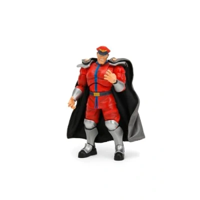 Imagen de Jada Toys Street Fighter Figura M. Bison (15 cm) de acción y Coleccionable articulada : The Final Challengers, con Cabeza, Manos Accesorios, a Partir 13 años (253252030)