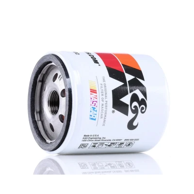 Imagen de K&amp;N Filters HP 1002 Filtro de aceite enroscable MAZDA: 3 Hatchback, MX 5 3, CX 7, TOYOTA: Supra III, IV, FORD USA: Mustang Mk6 Coupé