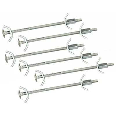 Imagen de ﻿KOTARBAU® 6 x Conector para encimeras 150 mm, muebles, Junta de encimera cocina,Tornillos montaje Herraje montaje, Conectores acero inoxidable, unidades