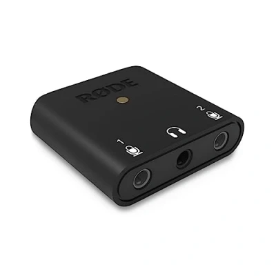 Imagen de RØDE AI Micro Interfaz de audio ultracompacta doble canal para computadoras, teléfonos inteligentes y tabletas