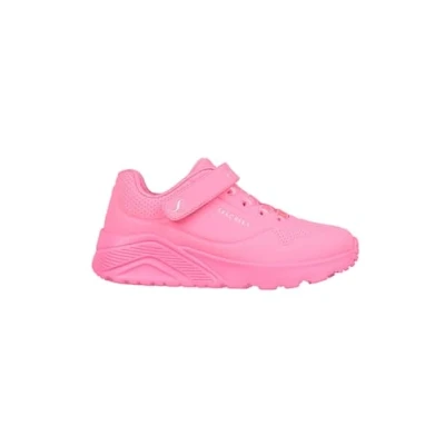 Imagen de Skechers Uno Lite, Zapatillas Niñas, Neon Pink Synthetic Trim, 35.5 EU