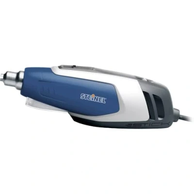 Imagen de Steinel HL Stick Pistola de aire caliente compacta, Potencia 1600 W, Temperatura 400 C, Caudal 100 l/min, calor incluye 4 toberas, Ideal para modelismo, 004019