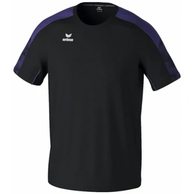 Imagen de Erima Camiseta EVO Star (1082407) Hombre, Negro/Ultra Violet, L
