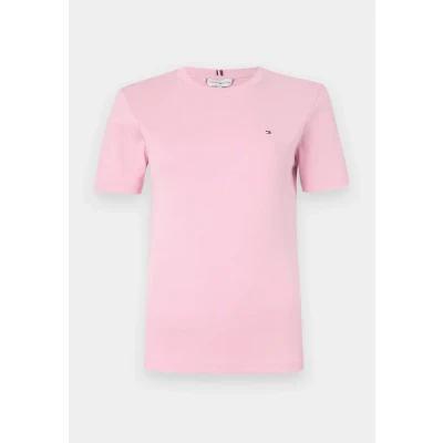 Imagen de Tommy Hilfiger SLIM CODY Camiseta estampada, Mujer, Talla: XXS, Classic pink