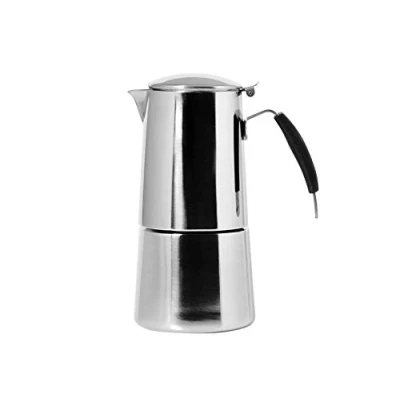 Imagen de Ilsa Cafetera Expreso, con Fondo de Inducción, Acero Inoxidable, Plata