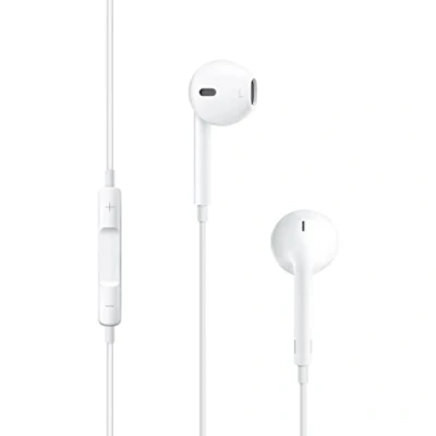 Imagen de Apple EarPods, Clavija de 3,5 mm, Cable, Conexión Lightning, Micrófono, Blanco
