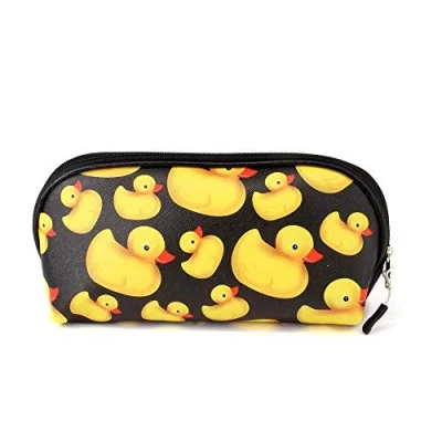 Imagen de Oh My Pop! Cuac Bolsa de Aseo Jelly Pequeña, Amarillo, 27 x 14 cm