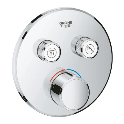 Imagen de Grohe 29145000 SmartControl Empotrado Mezclador Redondo con 2 salidas