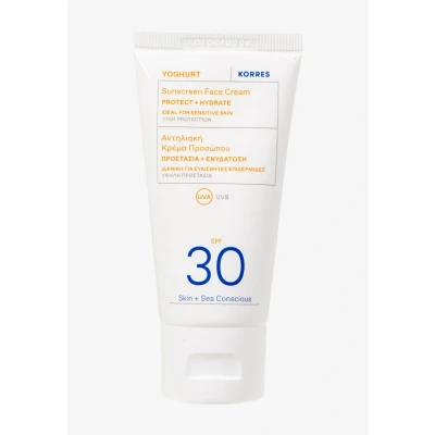 Imagen de Korres Yoghurt Sunscreen FACE Cream SPF30 Protector solar, Talla: 50 ml, /