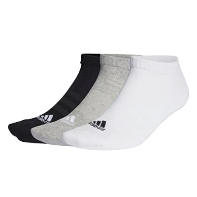 Imagen de adidas Cushioned Sportswear Low Cut Socks 3 Pair Pack, Calcetines invisibles Unisex adulto, legend ink/preloved ink/dark grey heather,