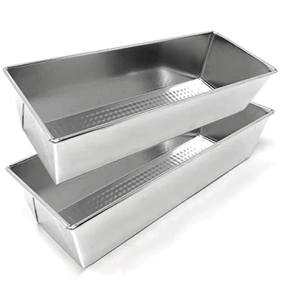 Imagen de Mayuela Molde de Horno Plumcake para Pan Rectangular Aluminio Set 2 35 cm