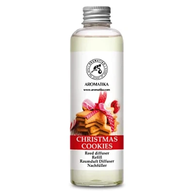 Imagen de Recambio de Difusor Galletas Navidad 200 ml Relleno Difusores Aromáticos Ambientador Perfumado Fragancia para Habitación Fresca Regalo
