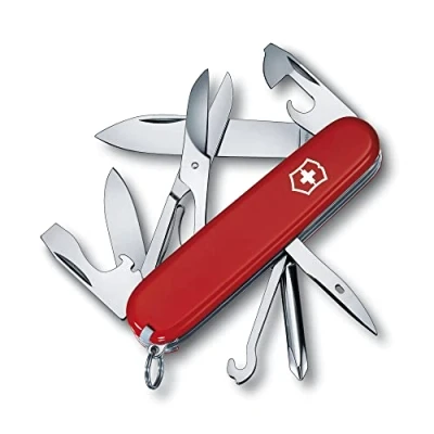 Imagen de Victorinox, Super Tinker, Navaja Multiuso Suiza, Cuchillo bolsillo, Regalo, 14 Funciones, Hoja grande, Abrelatas