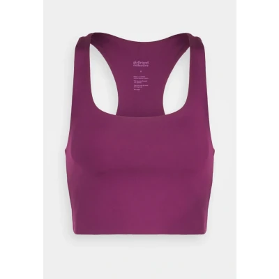 Imagen de Girlfriend Collective Paloma BRA Sujetadores deportivos con sujeción media, Mujer, Talla: XXS, Plum
