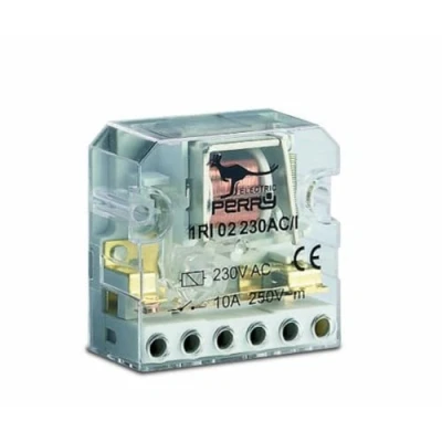 Imagen de Perry Telerruptor electromecanico empotrar 1cto.230vac 10a