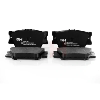 Imagen de GH 413911 Juego de pastillas freno no preparado para indicador desgaste TOYOTA: RAV4 III SUV, IV SUV