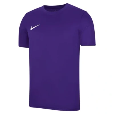 Imagen de Nike Unisex Niños Camiseta de Manga Corta Nk Df Park 7, Corte Violeta y Blanco, BV6741 547, XL