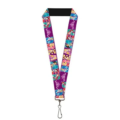 Imagen de Buckle Down Cordón 1.0 Kingdom Hearts Pose/Dark Blues Llavero, Multicolor, Talla única Unisex Adulto