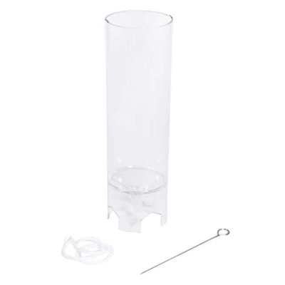 Imagen de Rayher Molde para velas de cera, cirio punta acampanada 14 cm alto, 5 ø, incluye mecha, 3116800