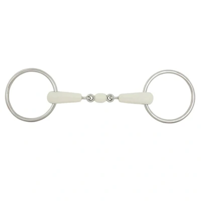 Imagen de BR Combo Snaffle Doble Anilla Rota Confort 18 mm Ø 70 12,5 1 Color Gris