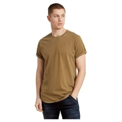 Imagen de G STAR Lash Overdeyed T Shirt Hombre, Marrón (Dk Fawn GD D16396 2653 b570), XS