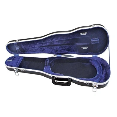 Imagen de Estuche para violín GEWA pure CVF01 exterior negro, interior azul 3/4