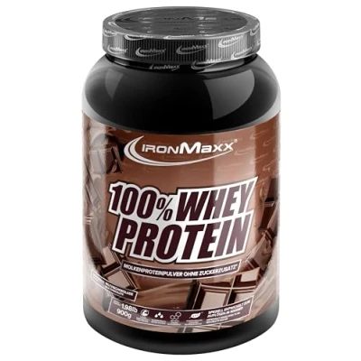 Imagen de IronMaxx 100% Whey Protein Polvo Pistacho Coco 2350g Dosis Proteína de suero leche reducida en azúcar y soluble agua Disponible muchos sabores diferentes