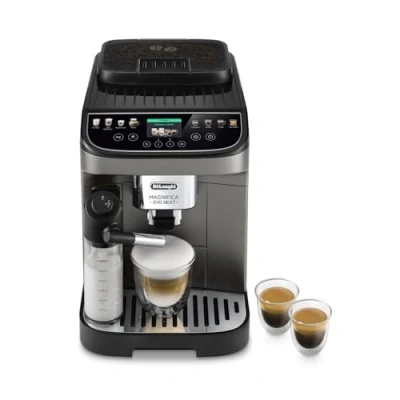 Imagen de De&#039;Longhi Magnifica Evo Next ECAM312.80.TB, Cafetera Superautomática con Jarra de Leche Automática, Espresso Molinillo, 13 Recetas Café Personalizables, Panel Control Intuitivo y Táctil