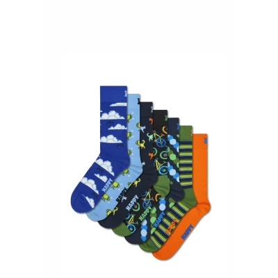 Imagen de Happy Socks 7PACK Seven DAYS GIFT Calcetines, Talla: 36 40, Blue