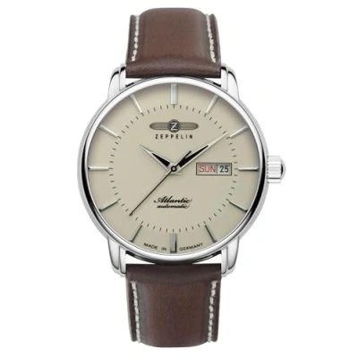 Imagen de Zeppelin Reloj Analógico para Hombres de Automático con Correa en Cuero 8466 5