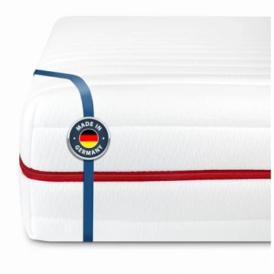 Imagen de BMM colchón 90x210 cm Classic 19, firmeza H3 Medio Firme, de Espuma fría, ergonómico 7 Zonas, Altura 19 cm.