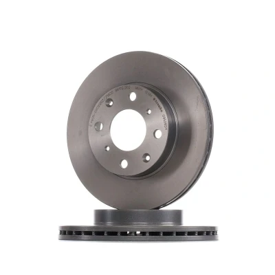 Imagen de BREMBO 09.5285.11 Disco de freno 240 21 4 ventilación interna revestido con tornillos HONDA: CIVIC 6 Hatchback, V Fastback