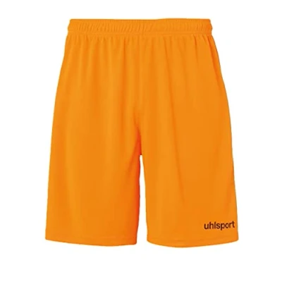 Imagen de Uhlsport Center Basic Shorts Without Slip De Juego, Hombre, Naranja Fluor, 164