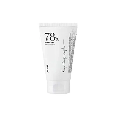 Imagen de Anua Heartleaf 78% Soothing Cream 100 ml / 3.38 fl.oz. Hidratante, the skin, pantenol, ceramida, barrera de humedad