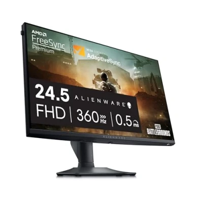 Imagen de Alienware AW2523HF 24.5&quot; Full HD (1920x1080) Monitor Gaming, 360Hz, Fast IPS, 0.5ms, AMD FreeSync Premium, VESA AdaptiveSync, 99% sRGB, HDR 10, DisplayPort, 2x HDMI, 5x USB, 3 Años de Garantía